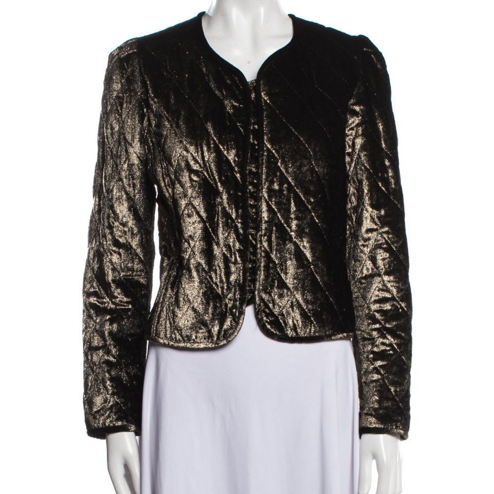 Nili Lotan silk blend evening jacket